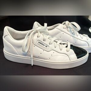 Adidas “Sleek” Women's White Sneakers